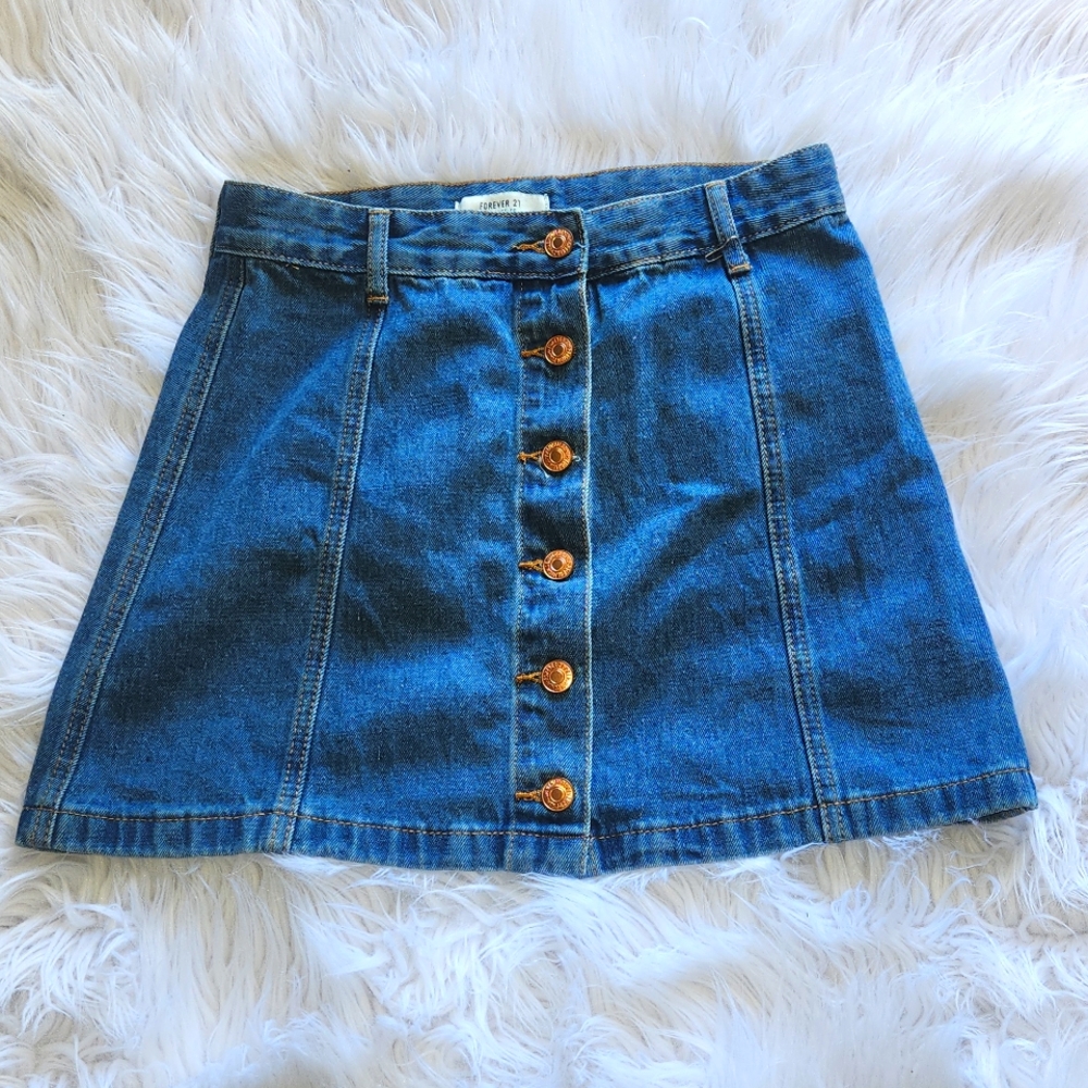 Girl BlueJean Skirt